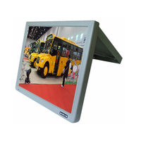 Monitor de Techo para Autobús de 17 Pulgadas 4:3, Monitor Plegable para Autocar