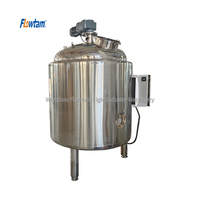 500 Liter 2000 Liter 5000 Liter Koeltank voor fruityoghurt en melk met mixer