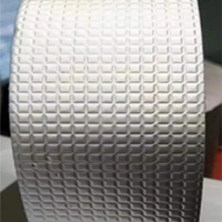 Ruban d'étanchéité en butyl auto-adhésif imperméable TY pour toitures et fissures murales, en feuille d'aluminium