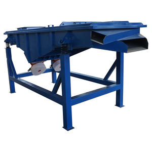 Equipo de cribado industrial para minería, criba vibratoria lineal de acero inoxidable de 1 capa para productos químicos - Product Image 2