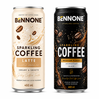 Private Label Espresso Iced Coffee Latte Energie Functionele Cafeïne Taurine Geblikte Drank OEM ODM Leverancier