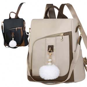 Mochila femenina elegante de cuero genuino estilo vintage western con precio bajo disponible para venta al por mayor. - Product Image 4