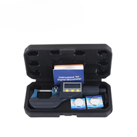 Herramienta de Medición Electrónica, Micrómetro Digital Exterior de 0-25 mm, Medidor de Espesor de Alta Precisión