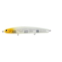 LUTAC Crayon coulant 110mm/20g VMC Treble Hook Flaming Head ABS Plastic Long Casting Lead Sinker Noise Model Hard Fishing Lure