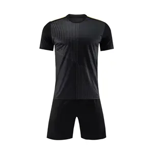 Custom Offset Print Logo Ontwerp Voetbal Jersey Voetbal Shirt En Shorts Team Uniformen Hoge Kwaliteit Sublimatie Jerseys