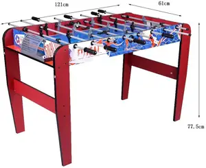 WIN.MAX Mesa de Futbolín de MDF de 4 Pies, Tamaño Pequeño, con 8 Varillas y 2 Pelotas, Juguete Educativo para Niños, Juego de Interior - Product Image 3