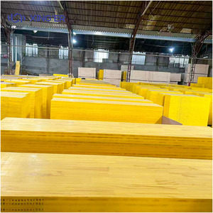 <span class=keywords><strong>Panneau</strong></span> de coffrage commercial XINGER en contreplaqué triple couche 27 mm en épicéa, pin et abriolé, jaune, pour construction en béton - Product Image 2