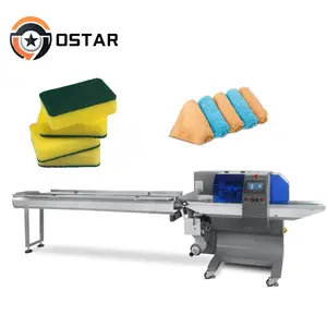 Fully Automatic Horizontal Packaging Machine Sponge Packaging Machine