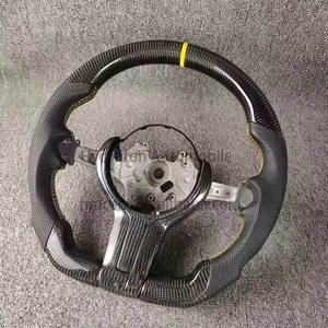 من المصنع مباشرة بسعر الجملة جلد من ألياف الكربون من الجلد من ألياف الكربون من أجل عجلة قيادة بي ام دبليو 5 سلسلة - Product Image 2