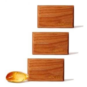 Hổ phách thơm lâu dài bằng gỗ Vent Clip xe làm mát không khí khuếch tán với nam châm Visor chủ sản phẩm hương liệu - Product Image 5