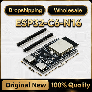ESP32-C6-N4/N8/N16 WiFi+BT Internet Of <strong>Things</strong> Dual Type-C Development Board Core Board ESP32-C6-DevKit C N4R2 For Arduino - Product Image 2