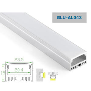 Perfil de alumínio de led redondo alu, de alta qualidade - Product Image 6