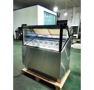 Congelador Exhibidor de Helados Belnor/Kohinur de Acero Inoxidable y Vidrio con Enfriamiento por Aire para Restaurantes/Hoteles - Product Image 2