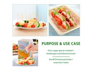 <strong>Custom</strong> Toothpick High Quality Disposable Natural Bamboo Flavored <strong>Mint</strong> Toothpicks for Hotels Camping Travel