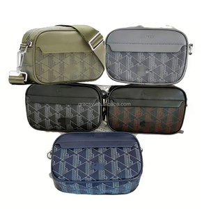 Nuovo <span class=keywords><strong>Zaino</strong></span> Casual da Uomo 2026 alla Moda, Borsa a Tracolla in Pelle con Logo Ricamato, <span class=keywords><strong>Impermeabile</strong></span>, Design Quadrato con Coperchio Ribaltabile - Product Image 5