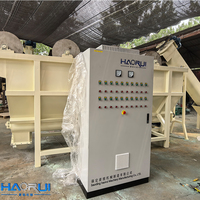 Machine de recyclage de bouteilles en plastique PP PE HDPE, machines de recyclage de sacs en plastique, ligne de lavage PP PE