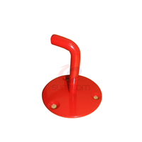 Support mural en acier au carbone rouge pour extincteur CO2 2-5KG, crochet de suspension portable, accessoires industriels et commerciaux