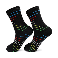 Chaussettes de randonnée imperméables en laine mérinos de marque personnalisée, longueur mi-mollet