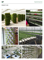 Tour de culture hydroponique 100L 10 couches kit de système de culture de microgreens ferme verticale tour hydroponique jardin