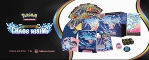 [100% Officiel] Boîte d'entraînement Elite Pokémon PTCG Chaos Rising - ME04 : Cadeau de cartes à collectionner et à échanger Chaos Rising - Product Image 4