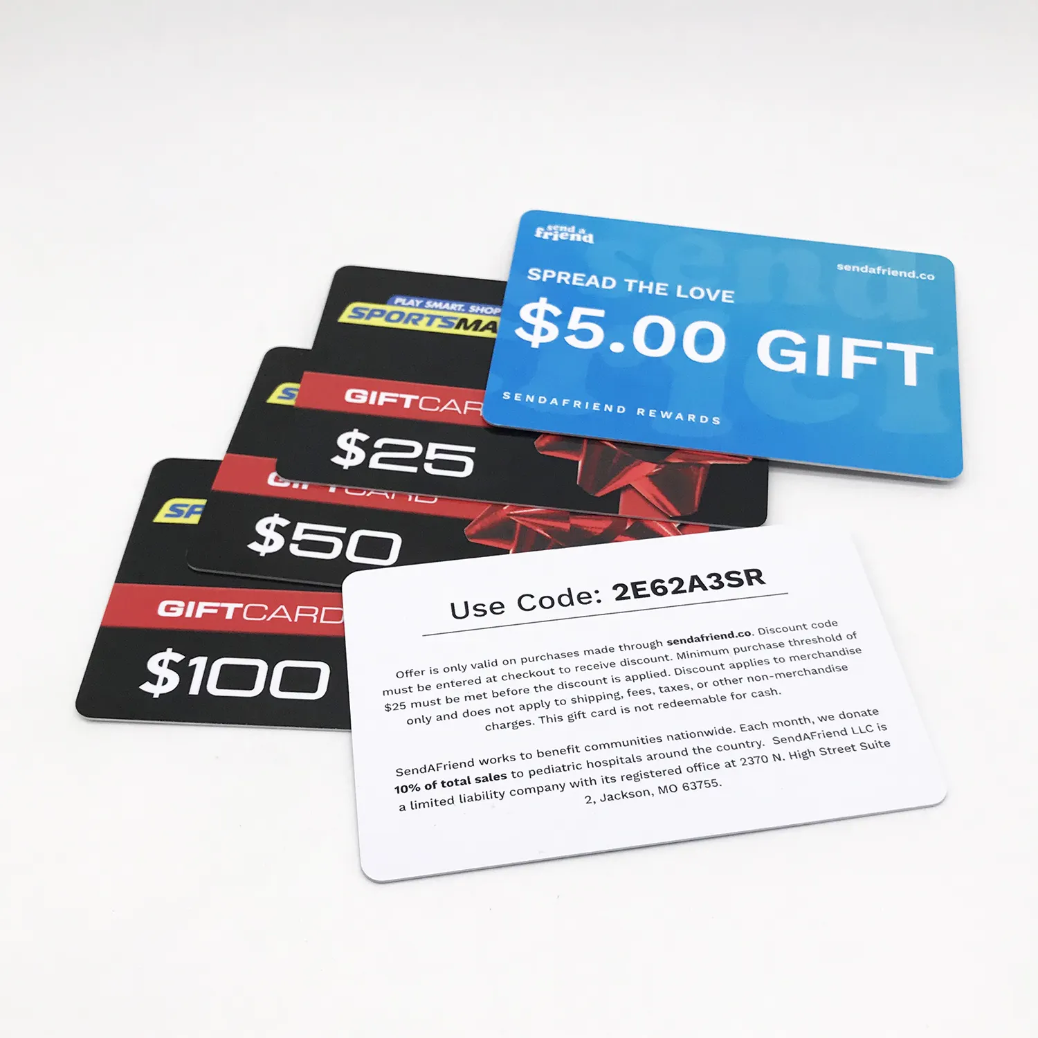 PLASTIC GIFT CARDS