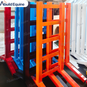 Équipement de saut d'obstacles en aluminium de qualité compétition avec hauteur et dimensions personnalisables, léger et facile à installer - Product Image 4
