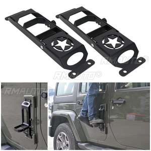 บันไดพับติดประตูรถยนต์คุณภาพสูง สำหรับ Jeep Wrangler JK JL ปี 2007-2017 - Product Image 2