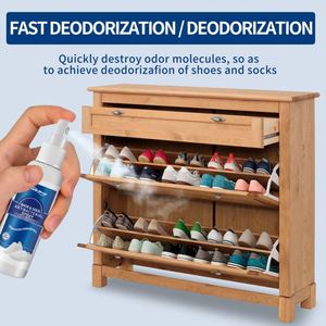 <span class=keywords><strong>Spray</strong></span> Desodorante Rápido <span class=keywords><strong>para</strong></span> <span class=keywords><strong>Zapatos</strong></span> y Calcetines, Venta al Por Mayor, Marca Privada, 60ml - Product Image 2