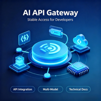 Software de Desarrollo de Pasarelas de Modelos de IA, Licencia de Suscripción para Integración Multi-LLM, Acceso a API Estable, Soporte Técnico para Desarrolladores.