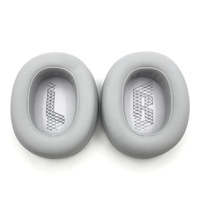 Coussinets d'oreille de remplacement pour JBL Live 660NC, avec revêtement en cuir protéiné, coussinets d'oreille en mousse haute densité de qualité supérieure, Installation facile
