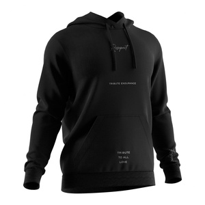 Sweat-shirt à capuche lourd avec poches, nouveau design hiver, OEM/ODM, qualité supérieure, pull-over vierge - Product Image 3