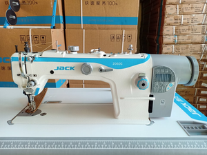 Máquina de Coser Industrial Jack 2060G de <span class=keywords><strong>Segunda</strong></span> <span class=keywords><strong>Mano</strong></span>, de Una Sola Aguja, Accionamiento Directo, <span class=keywords><strong>Triple</strong></span> Transporte, para Cuero, Puntada Recta - Product Image 3