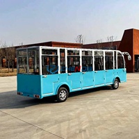 Autobús Eléctrico de Lujo ZhenDa de 17 Plazas, con Batería de Litio, Motor de CA de 7.5KW, Autonomía de 110-130 km, Ideal para Transporte Urbano, Aeroportuario y Turístico