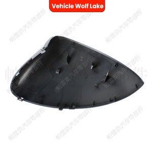 Carcasa de Espejo Retrovisor Lateral Izquierdo para Porsche Cayenne 2011-2014, Color Negro, ABS, 95873153700, Marca Vehicle Wolf Lake - Product Image 1