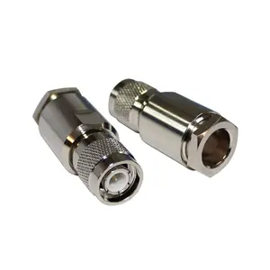 TNC-J7 Low Price TNC male clamp RF Connector for LMR400 RG8U 7D-FB cable