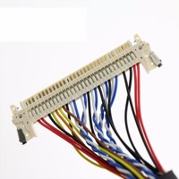 Convertisseur VGA électronique de haute qualité, connecteur LVDS 20 broches, câble d'extension pour écran LCD