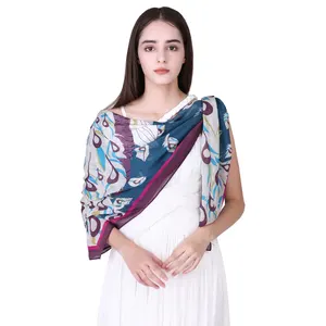 Scarf factory custom modal silk twill bandanna scarf can print with your own patterns silk scarf bulk for sale