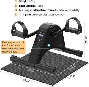 <span class=keywords><strong>Vélo</strong></span> <span class=keywords><strong>elliptique</strong></span> électrique portable mini pour usage domestique, exercices des bras <span class=keywords><strong>et</strong></span> des jambes, récupération <span class=keywords><strong>et</strong></span> réadaptation pour les seniors - Product Image 1