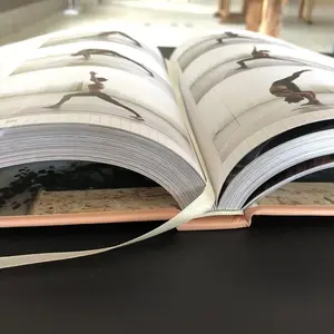 كتاب بغلاف مقوى مصور مخصص من GIGO كتيب للقهوة بطباعة لخدمة الطباعة