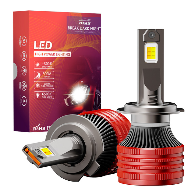 Auto Tricolor R11 120W 32000LM Mini Car Led Headlamp Light Bulb Auto K9 D3 90w Led Headlight Bulbs H1 H3 H4 H7 H11 H13 9005