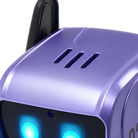 Chien robot IA, compagnon intelligent, appareil de bureau interactif, lumière et son, télécommande, jouet futuriste pour animaux de compagnie