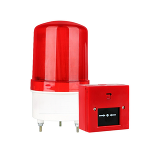 Hot Bán Cầm Tay Âm Thanh Và Ánh Sáng Báo Động Ánh Sáng Lửa Thoát Của Nhãn Hiệu Nút Báo Động - Product Image 3