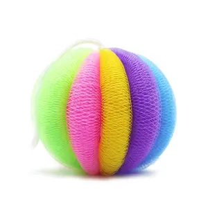 Round Color Rich Ball 30g Lightweight Skin Foam More Convenient to Carry Small Pumpkin Bath Sponge