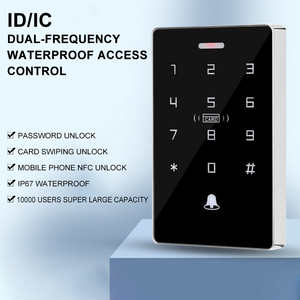 NFC ID IC çift frekans kartı Swiping basit ABS akıllı kapı erişim kontrol sistemi - Product Image 2