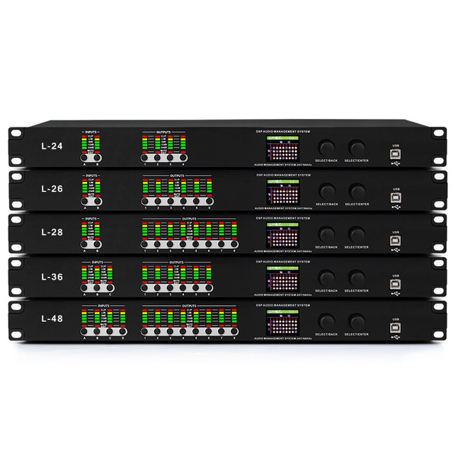 Digital Audio Processor Professional Stage Performance Speaker Effects Unit Chinese and English Distributor