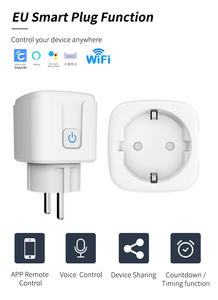 Wifi ổ cắm thông minh EU tiêu chuẩn cắm 16A với điện đo Alexa thoại di động điều khiển từ xa Pop ổ cắm tuya - Product Image 6