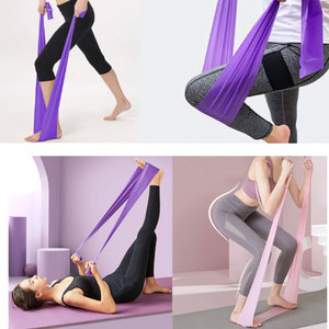 Bandes de résistance plates longues pour yoga, pilates et étirements, sans latex, personnalisées, élastiques, Thera Band - Product Image 5