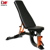 Banc de musculation réglable pour salle de sport commerciale et domicile, personnalisation de modèle privé