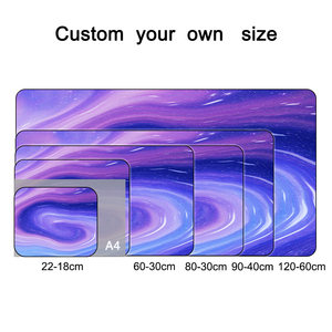 Wholesale OEM Purple Fluid Custom Logo Printed XXL Gaming Mouse Pad Waterproof Rubber Mouse <b>Mat</b> Anime <b>Desk</b> Pad - Product Image 2