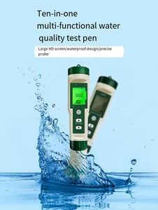10-in-1 Modern Water Quality Analyzer Pen <b>PH</b>/TDS/EC/SAL/SG/ORP/Tritium Resistivity <b>Tester</b> for Nuclear Wastewater Detection for - Product Image 6